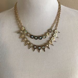 Juicy Couture Gold Spiked Necklace
